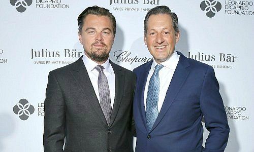 Leonardo DiCaprio with Boris Collardi