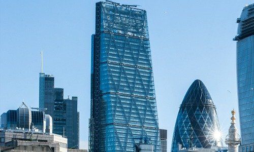 The Leadenhall Building, (known as «The Cheesegrater»)  