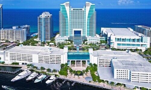 The Diplomat Beach Resort in Florida (Image: Credit Suisse)
