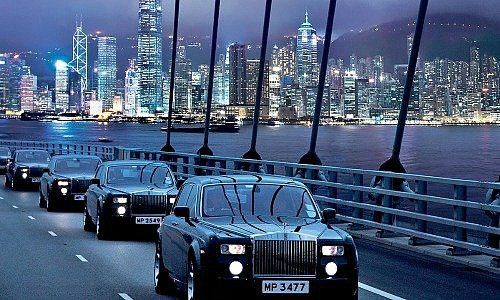 Rolls Royce's in Hong Kong