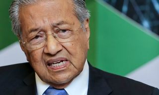 Malaysia's Prime Minister Mohamad Mahathir (Image: Shutterstock)
