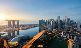 Singapore at twilight (Image: Shutterstock)