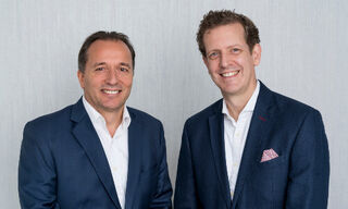 Thomas von Rueti and Jan Dirkmann (from left), Lumen Capital Investors, Singapore