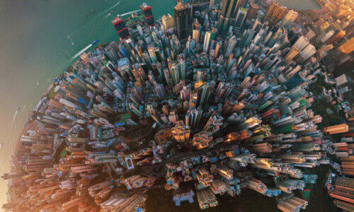 Hong Kong skyline from above (Image: Shutterstock)