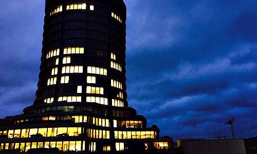Bank for International Settlements in Basel, Switzerland