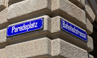 Street Sign in Zurich (Image: Shutterstock)