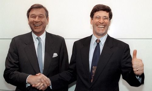 UBS, Swiss Bank Corporation, merger, 1998, Robert Vogler