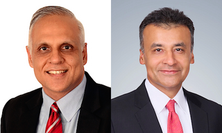 Naveen Tahilyani (left) and Rajeev Mittal (right) (Image: Prudential)
