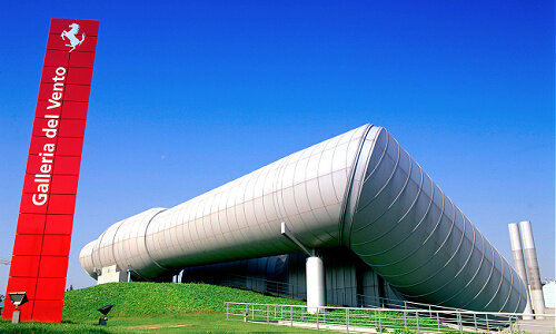 Ferrari galleria del vento renzo piano
