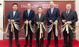 Hines' opening ceremony of new Jeonju office (Image: Hines)