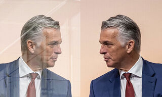 Sergio Ermotti (Image: Keystone, montage: finews)