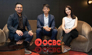 Adam Piperdy, Unearthed Group; Lionel Lee, Westpoint Transit and Anna Chang, OCBC (from left to right; image: OCBC)