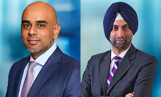 Tariq Ahmad and Sandeep Singh (left to right) (Image: Franklin Templeton)