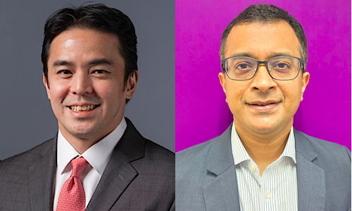 Thaddeus Tien and Omkar Joshi (left to right) (Image: Natixis CIB)