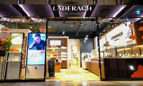 Läderach's new chocolaterie in Yokohama (Image: Media Release)