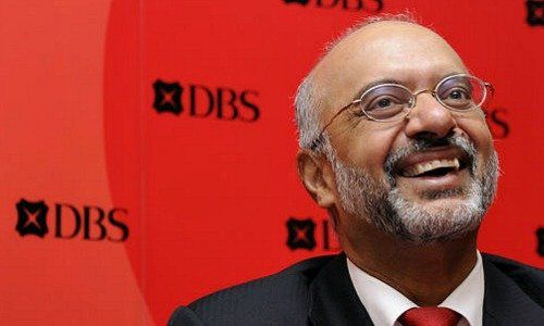 Piyush Gupta, DBS, pay