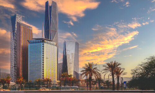 King Abdullah Financial District, in Riyadh, Saudi Arabia (Image: Shutterstock)