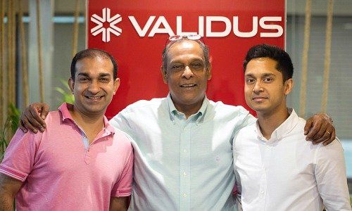 Vikas Nahata, COO (left), Richard Hoon, Chairman (middle), Yash Poddar, CEO (right)