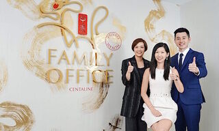 Centaline Family Office leaders Kelly But, Janet Shih and Larry Hung (left to right) (Image: Centaline Family Office)