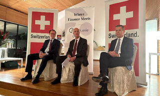 Victor Aerni, Pictet, Claude Baumann, finews.asia, Benjamin Cavalli, UBS (Image: finews)