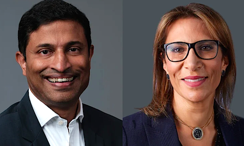 Anthony Thomas and Maha El Dimachki (Left to right; image: GFTN)