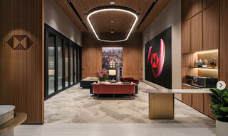 HSBC's client area (image: handout)