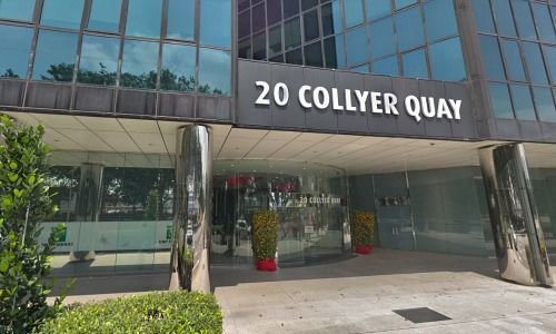 Onchain Custodian's Singapore Office at 20 Collyer Quay