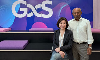 Pei-Si Lai (left) and Muthukrishnan Ramaswami (right) (Image: GXS Bank)
