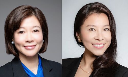 Sonya Song (left) and He Jingjing. (Image: courtesy)