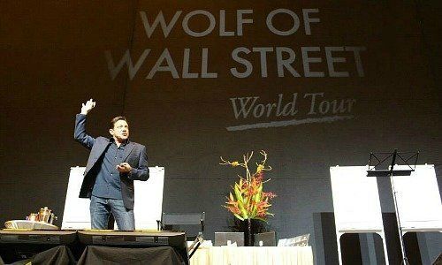 Jordan Belfort Wolf tour