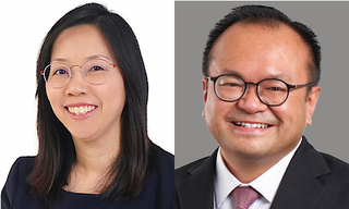 Joanne Yeo and Koh Wei Lee (Image: Tokio Marine Life Insurance Singapore)