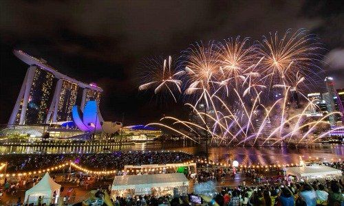 Happy New Year from Singapore (Picture: Courtesy of Victor Lim)