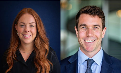 Jessica Rowe and Dane Harris (left to right; image: Citi)