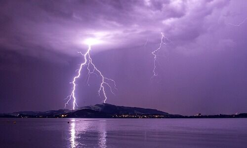 Storm Over Lake Zug (Picture: City of Zug / Daniel Hegglin)