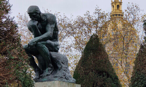 Auguste Rodin's «The Thinker» (Image: finews.com)