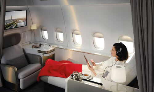Air France Unveils a New First-class Cabin – with WiFi (Image: AF)