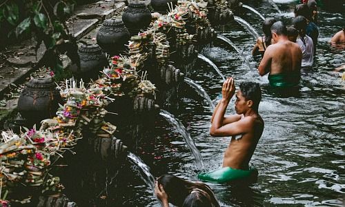 Pura Tirta Empul, Bali, Indonesia (Image: Florian Giorgio, Unsplash)