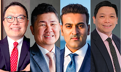 Darren Ng, Jude Lin, Pushkin Kapoor and Ken Wong (Left to right; image: WRISE)