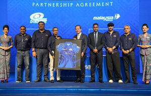 Malaysia Airlines partners with Mumbai Indians (Image: handout)