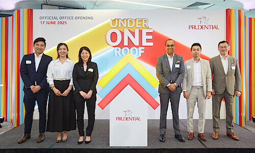 Opening ceremony of Prudential's new Singapore office (Image: Prudential)