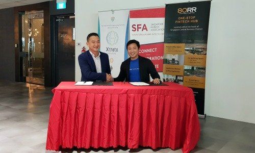 Chia Hock Lai (TEA) and Ryan Chew (Tribe Accelerator)