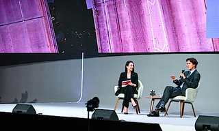 Young Jin Yee and Justin Trudeau (left to right; image: UBS)