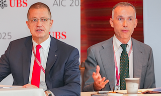 Tim Wannenmacher and Thomas de Garidel (left to right) (Image: UBS)