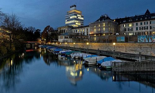 Sitz der finews.ch-Redaktion in Zürich am Basteiplatz