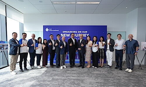 Staff and guest attendees at Singapore office opening (Image: Ant)