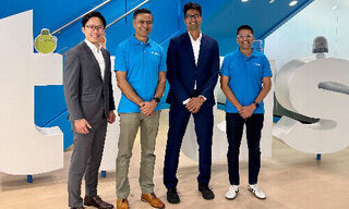 Tiop officials of Trust Bank and Saxo Bank (Image: handout)