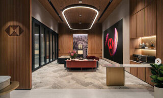 HSBC's client area (image: handout)