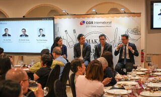 CGS International’s third «Makan & Market Talk» (Image: Handout)