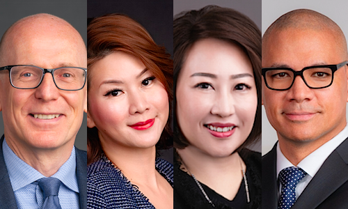 David Nendick, Clare Yang, Jessine Chua and Jerome Idres (Left to right; image: Barclays)