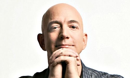 Jeff Bezos, founder, chairman, and chief executive officer of Amazon
